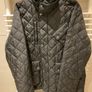 Mens Black Penfield quilted jacket size large Image 3