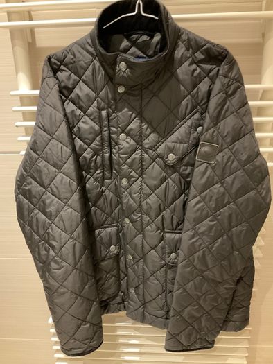 Mens Black Penfield quilted jacket size large