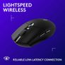 Logitech G305 LIGHTSPEED Wireless Gaming Mouse, HERO 12K Sensor, 12,000 DPI, Lightweight, 6 Programmable Buttons, 250h Battery Life, On-Board Memory, PC/Mac - Black Visit the Logitech G Store Image 3