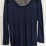 Laced detailed maternity top Image 3