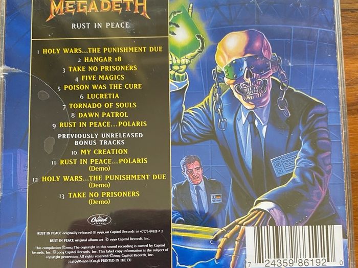 Megadeth - Rust in Peace