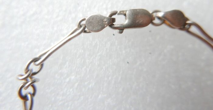 Sterling Silver 925 Link Bracelet