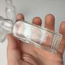 225 - Set of 3 Vintage Cork Distilleries Company Clear Glass Decorative Collectible Whiskey Vodka Bottles Image 6