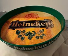 Vintage Heineken Metal Tray