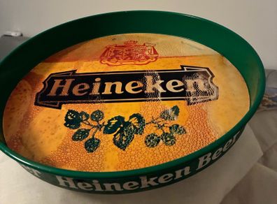 Vintage Heineken Metal Tray