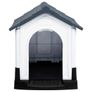 Dog House Grey 57x68x66 cm Polypropylene Image 3