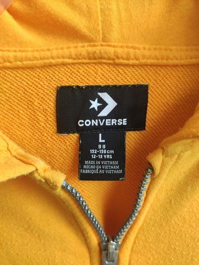 Converse Yellow Hoodie Youth Large (12-13 Yrs)