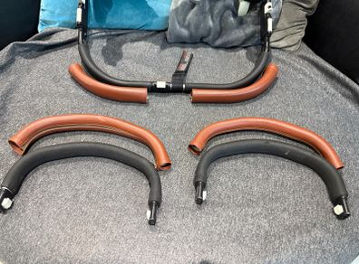 bugaboo donkey tan leather covers in swords
