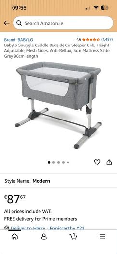 Babylo CoSleeping Cot
