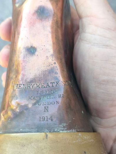 1914 World War one bugle