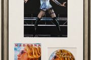 Madonna Framed Signed Photograph