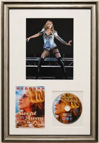 Madonna Framed Signed Photograph