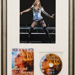 Madonna Framed Signed Photograph