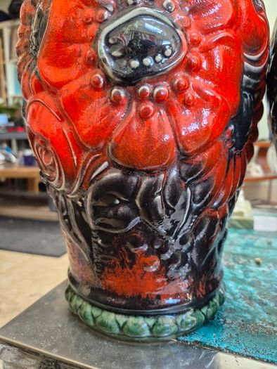 Pair of West German Floor vases