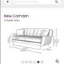 DFS French Connection Sofa Image 7