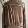 Ladies ASOS Leather Aviator Jacket Size Uk12 Image 5