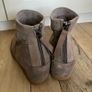 Ladies tan suede ankle boots size uk 5 Image 4