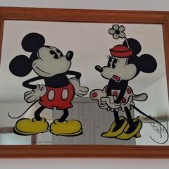 Antique Disney Mirror RARE
