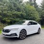 18" Octavia Type black Alloys Seat Audi Skoda Vw 5x112 Image 2