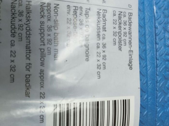 Bathroom/Shower Mat (new unopened)