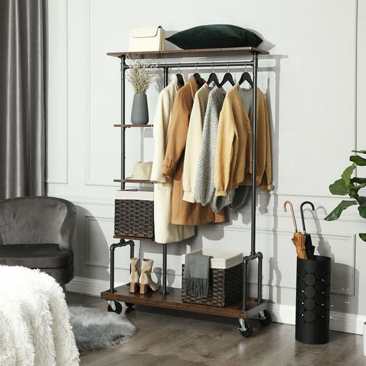 New 5-Tier Clothes Rack Hat and Coat Stand - FREE P&P
