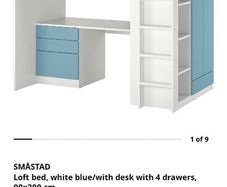 IKEA loft bed like new