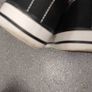 Black Canvas Low Trainers size 8 Image 6