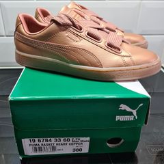 Puma Basket Heart Copper Trainers - Brand New!!! Never Worn!!!