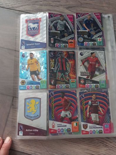 Premier League Football Cards