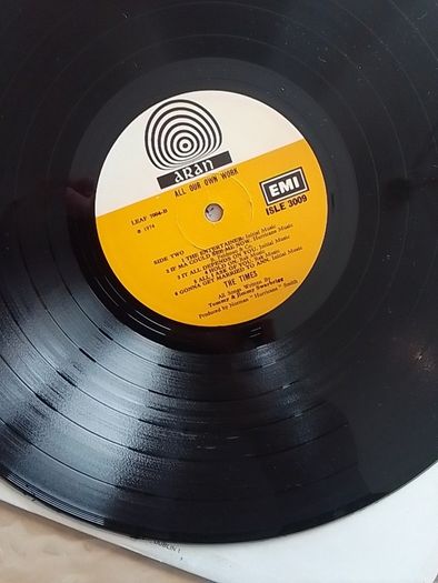 The Times (Swarbriggs) LP - All Our Own Work