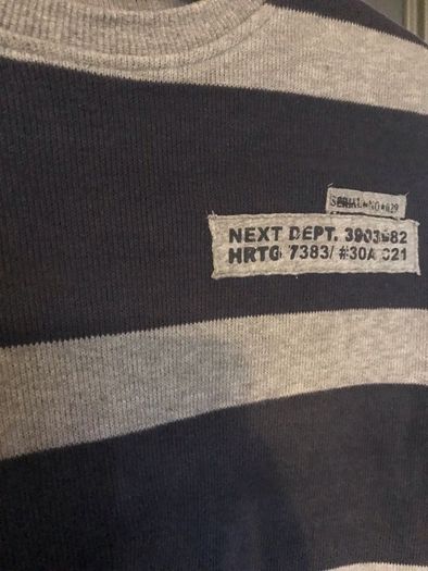 NEXT boys jumper size 6 years