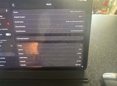 iPad Air 4th Generation