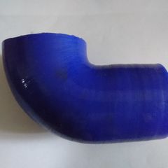57mm to 50mm 90 Deegree Reducer Coupler Blue