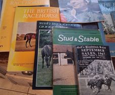 Old equine horse magazines
