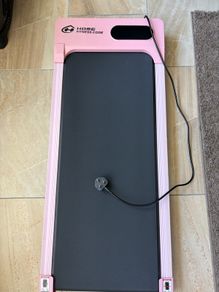 Pink walking pad treadmill