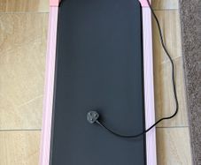 Pink walking pad treadmill