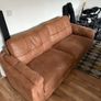 Synthetic leather couch Image 2