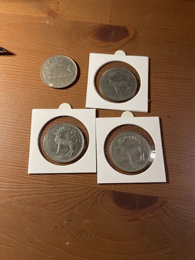 1 Punt Irish coin