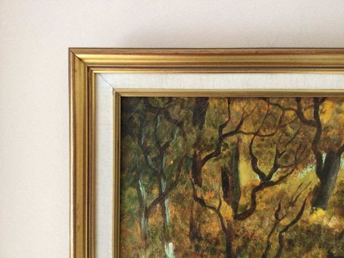 Art - Vintage Oil on Canvas,  ( J. Smyth)