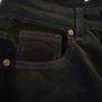 navy cord jeans Image 2