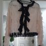 Zara contrasting fringe cardigan/jacket Image 3