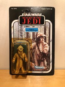 Vintage Star Wars Logray Carded