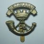 REGIMENTAL CAP BADGES (brass & bi-metal) - 8 different types (see below), militaria lot B. Image 5