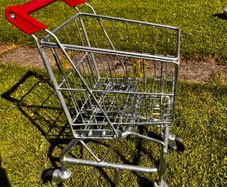 Kids Play Shopping Trolley