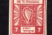 1922 Ireland O'Loughlin Murphy &amp; Boland 7d Red Imperf Essay fine mounted mint