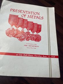 FDNY 1958 book rare
