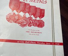FDNY 1958 book rare