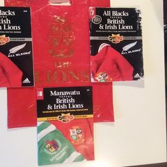 3 British & Irish Lions Rugby Programmes - New Zealand Tour 2005