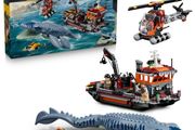LEGO Jurassic World 77983 Mosasaurus Dinosaur Boat Attack
