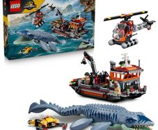 LEGO Jurassic World 77983 Mosasaurus Dinosaur Boat Attack